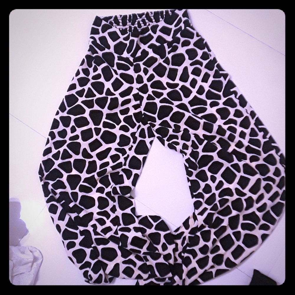 High Waist Wide Leg pants bar 3 xs